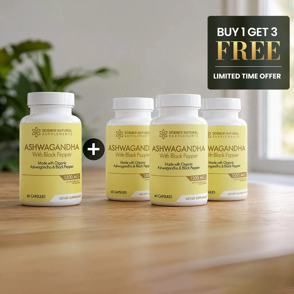Ashwagandha Buy 1 Get 3 Free
